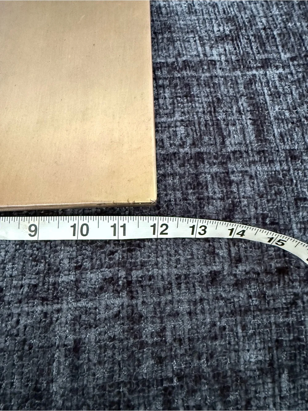 Crate&Barrel Brass Monogram 'P' Wall Plaque